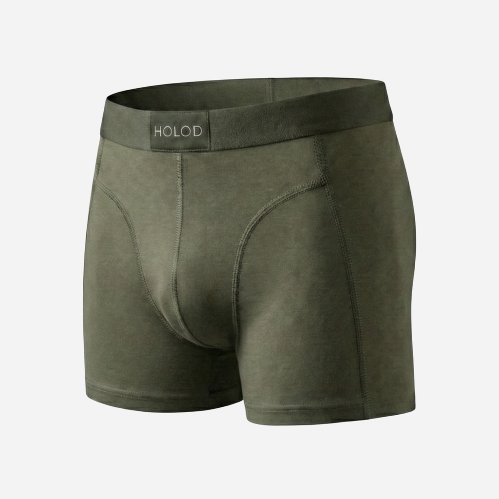 Navy Green Boxer Brief 3P