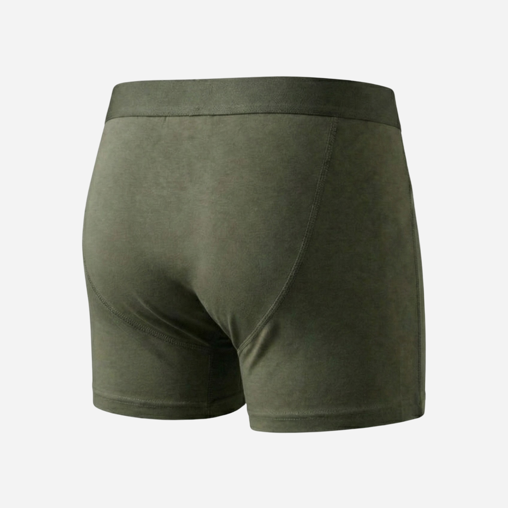 Navy Green Boxer Brief 3P