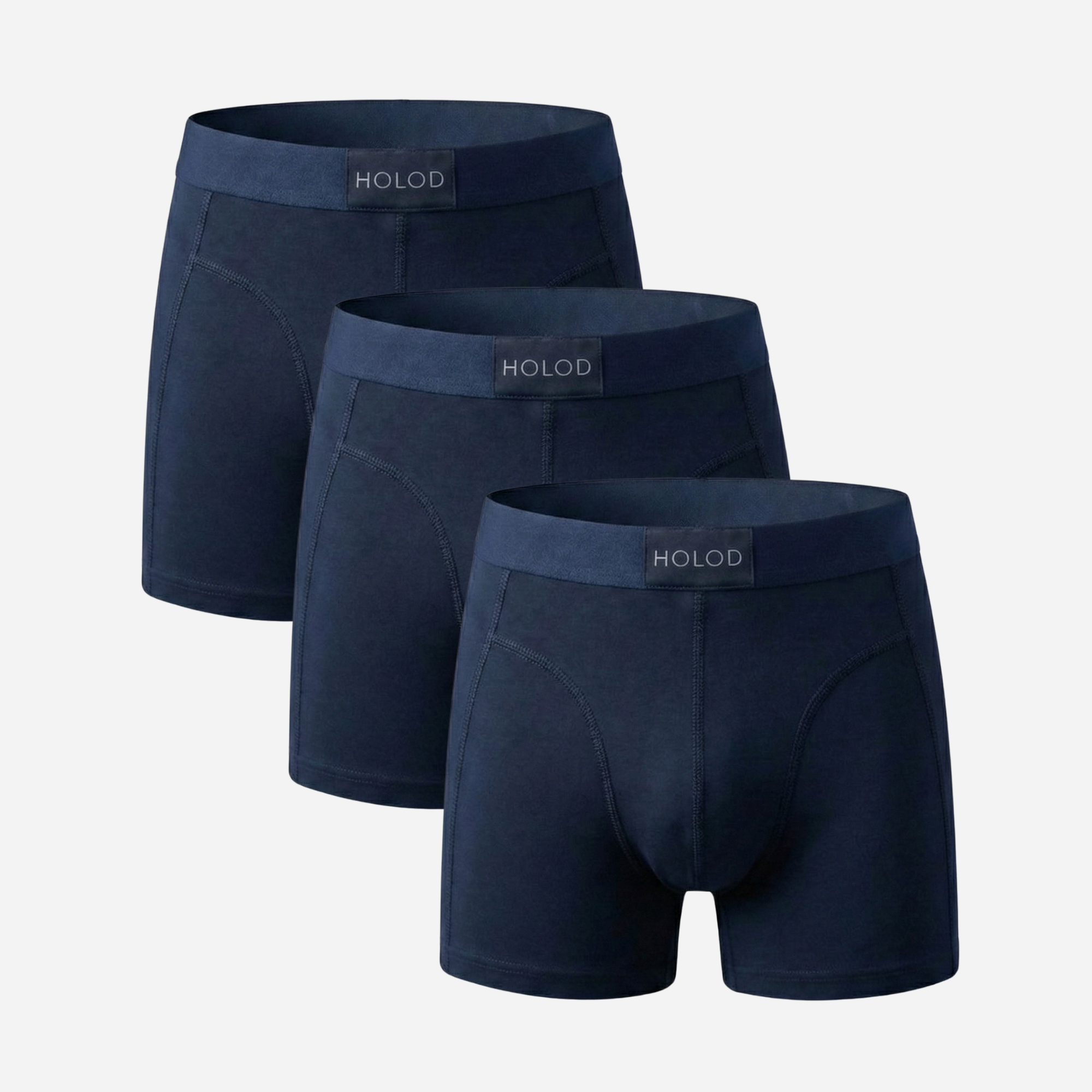 Navy Blue Boxer Brief 3P